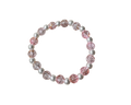 Bubblegum Pearl Beaded Bracelet – Handmade Pink and White Jewelry for Everyday Wear