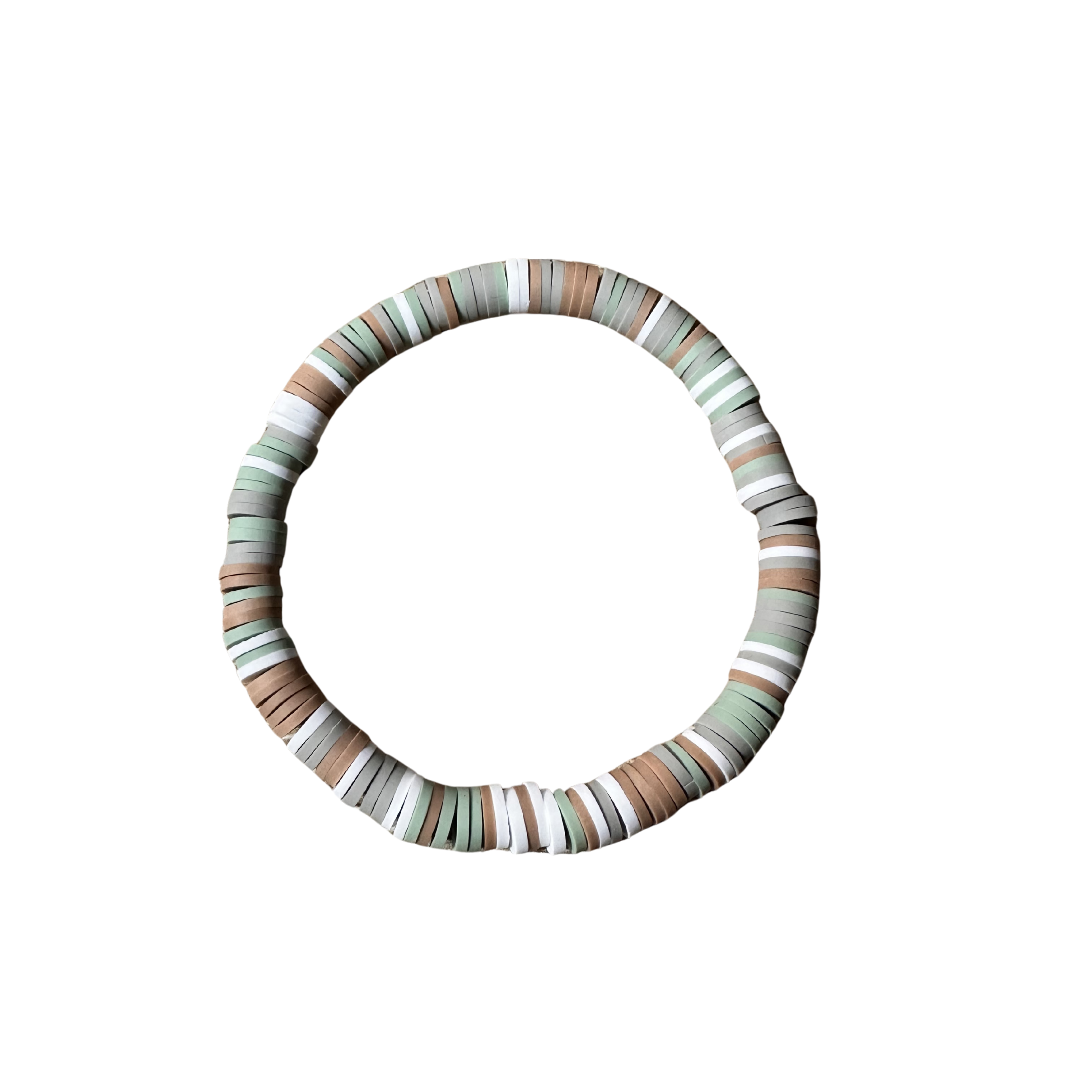 Desert Mist Beaded Bracelet – Handmade Neutral Boho Jewelry for Everyday Wear