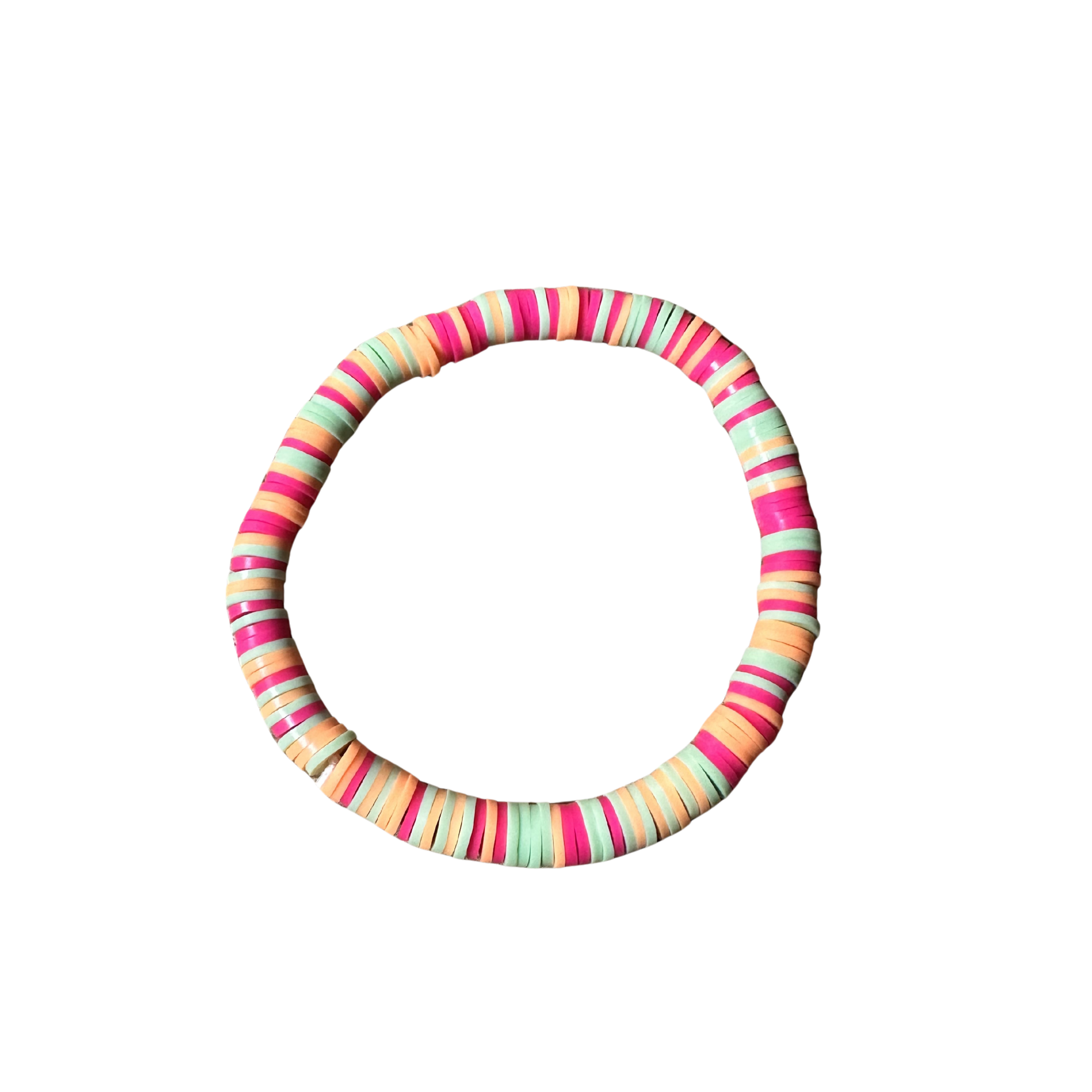 Neon Paradise Beaded Bracelet – Handmade Colorful Summer Jewelry for Beach Lovers